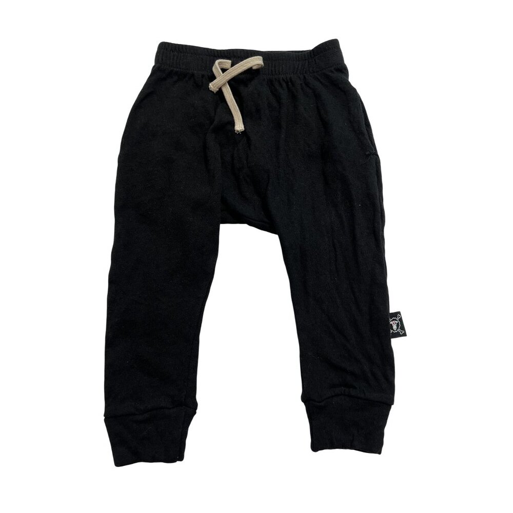 Nununu Soft Baby Baggy Pants in Black